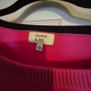 Pink ladybug sweater